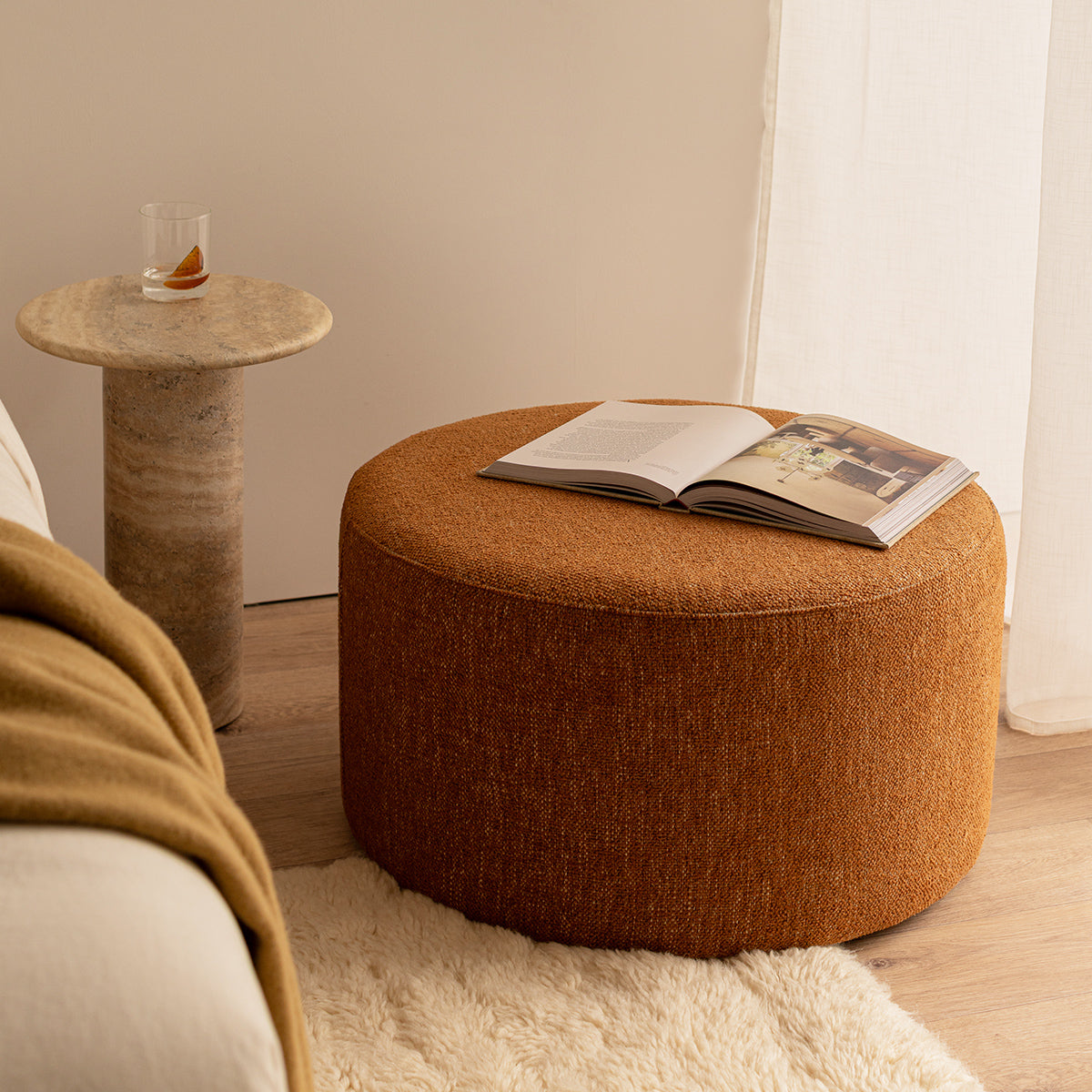 Juliette Ottoman (70cm)