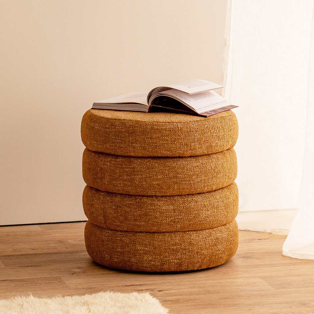 Mecca Round Storage Ottoman