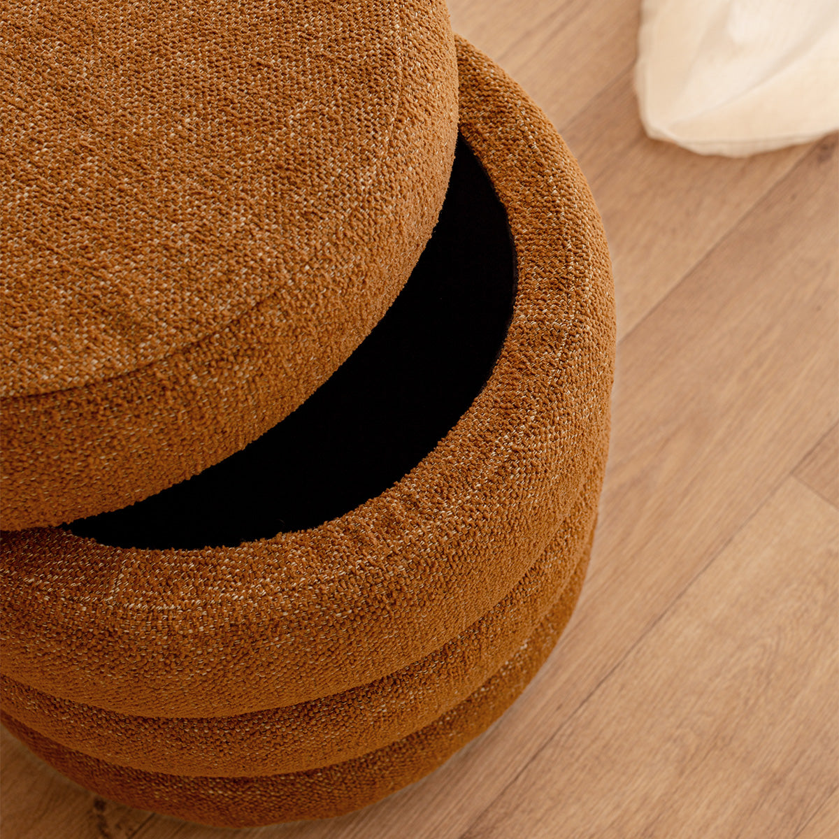 Mecca Round Storage Ottoman