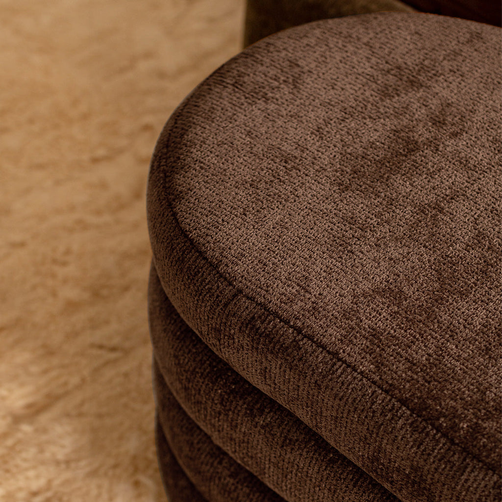 Mecca Oval Storage Ottoman