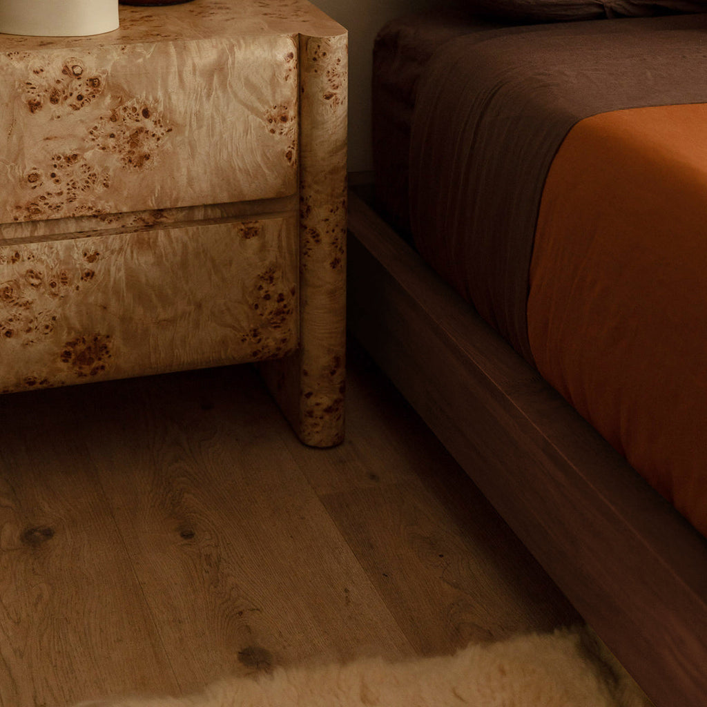 Kami Timber Platform King Bed Frame