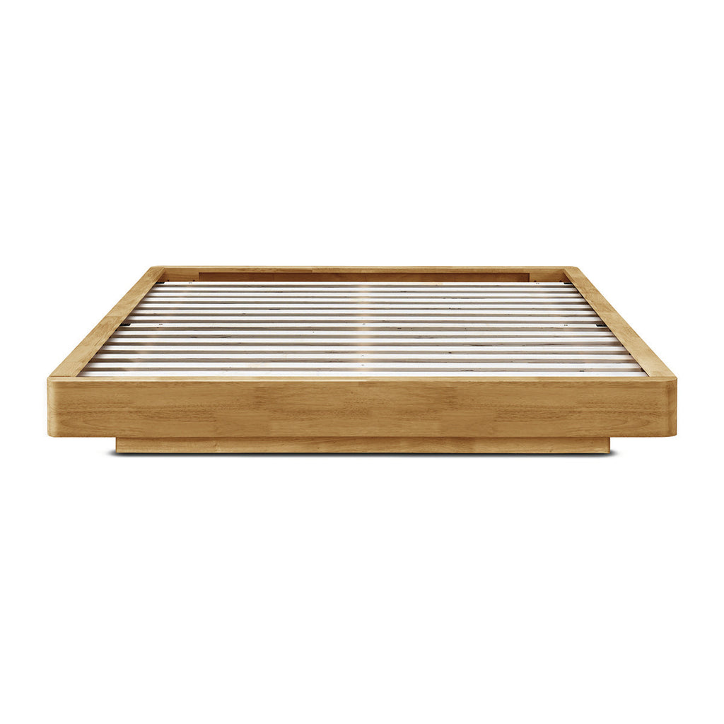 Kami Timber Platform Queen Bed Frame