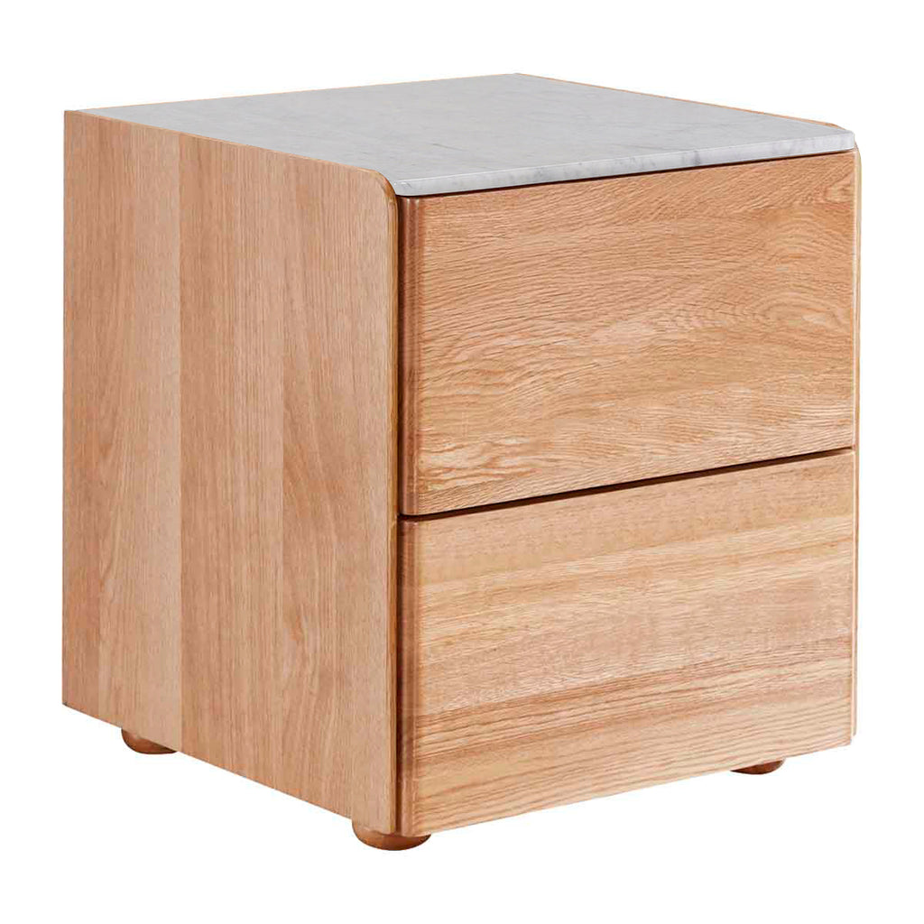 Delta Marble Bedside Table