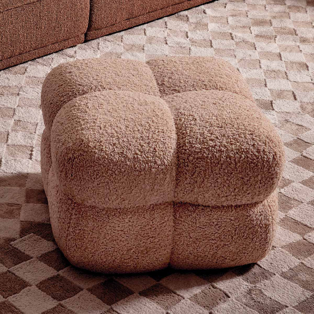 Stella Fur Ottoman