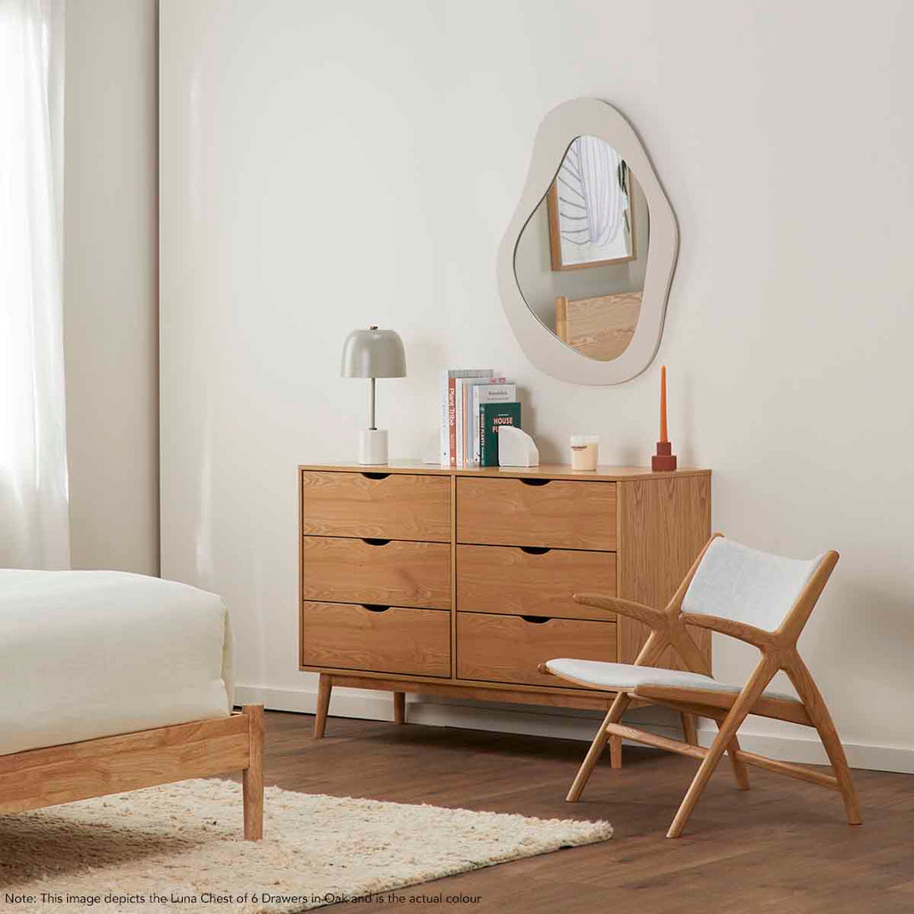 Luna Chest of 6 Drawers