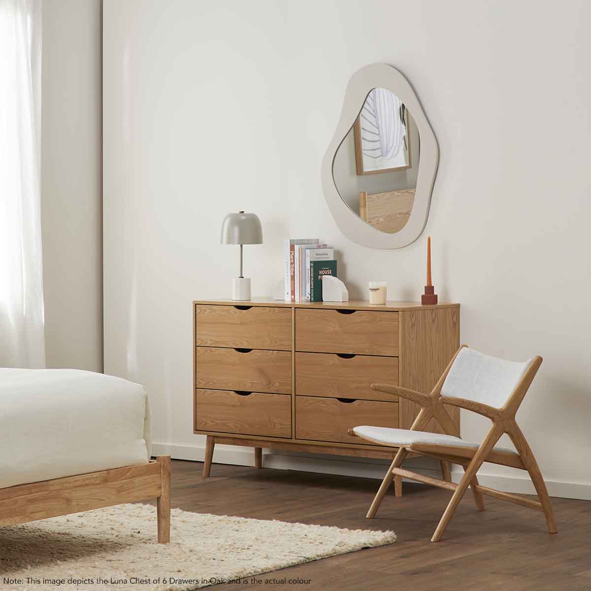 Luna Chest of 6 Drawers