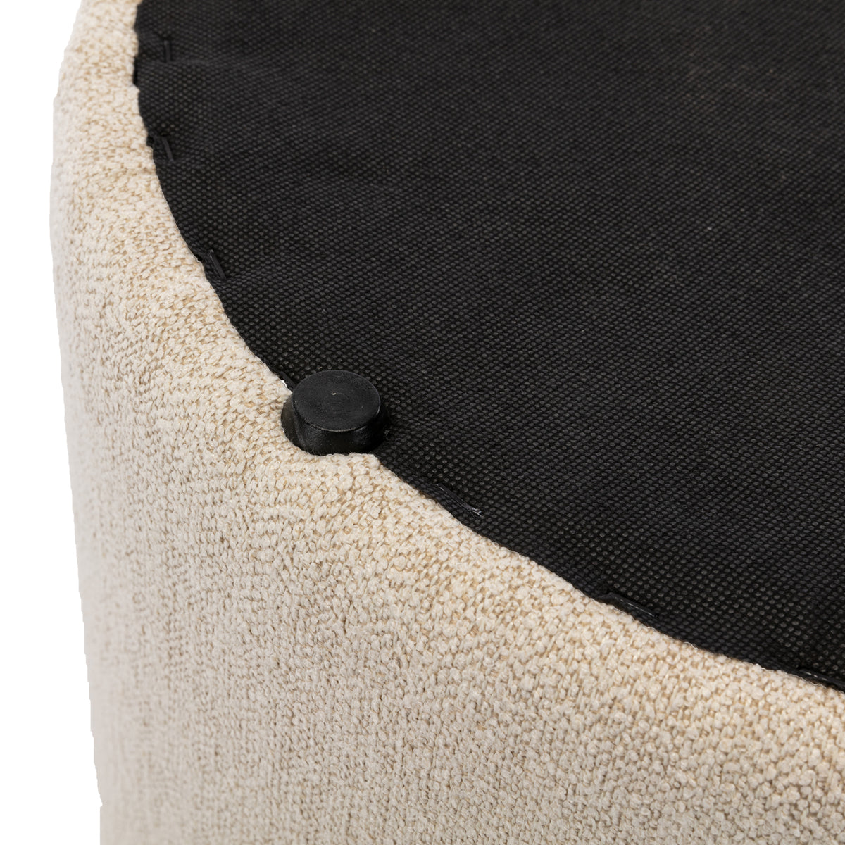 Juliette Fabric Ottoman (40cm)