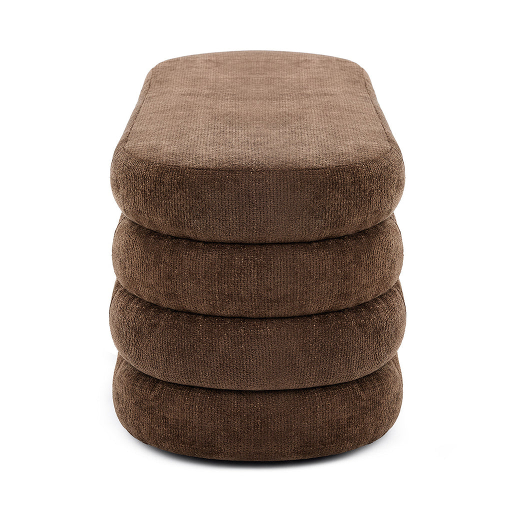 Mecca Oval Storage Ottoman