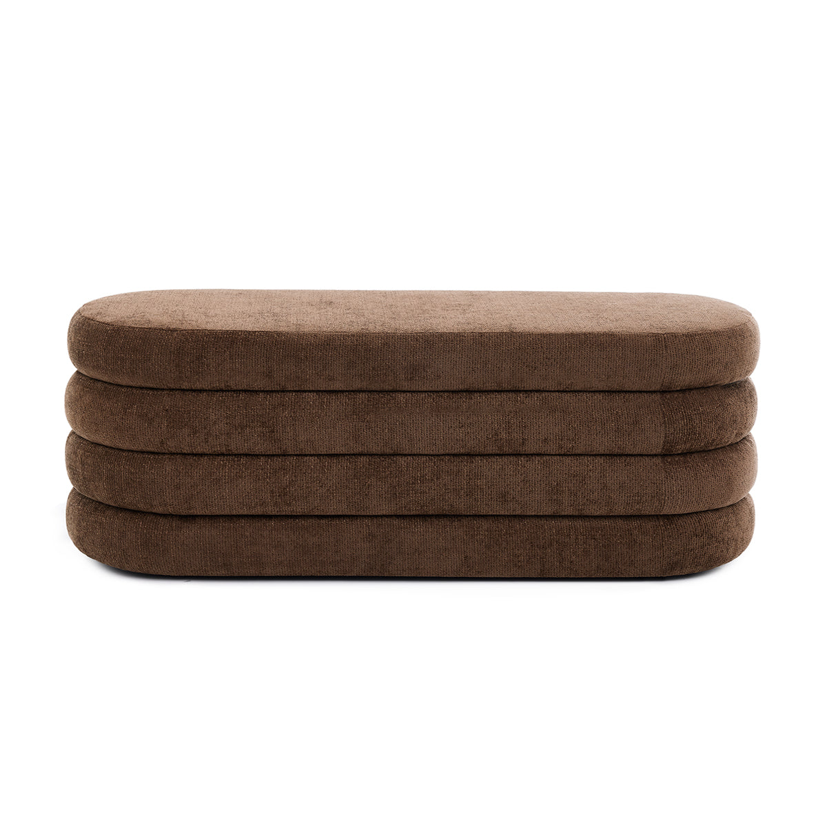 Mecca Oval Storage Ottoman