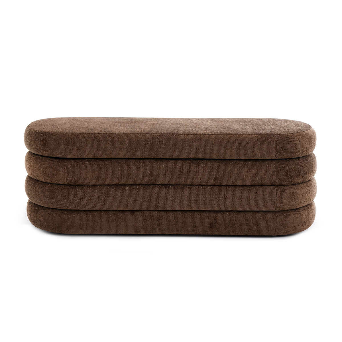 Mecca Oval Storage Ottoman