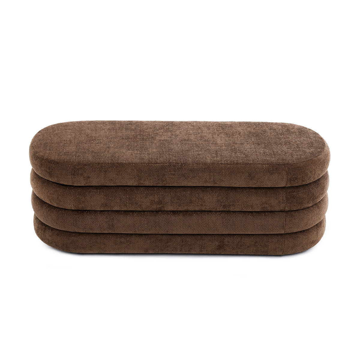 Mecca Oval Storage Ottoman