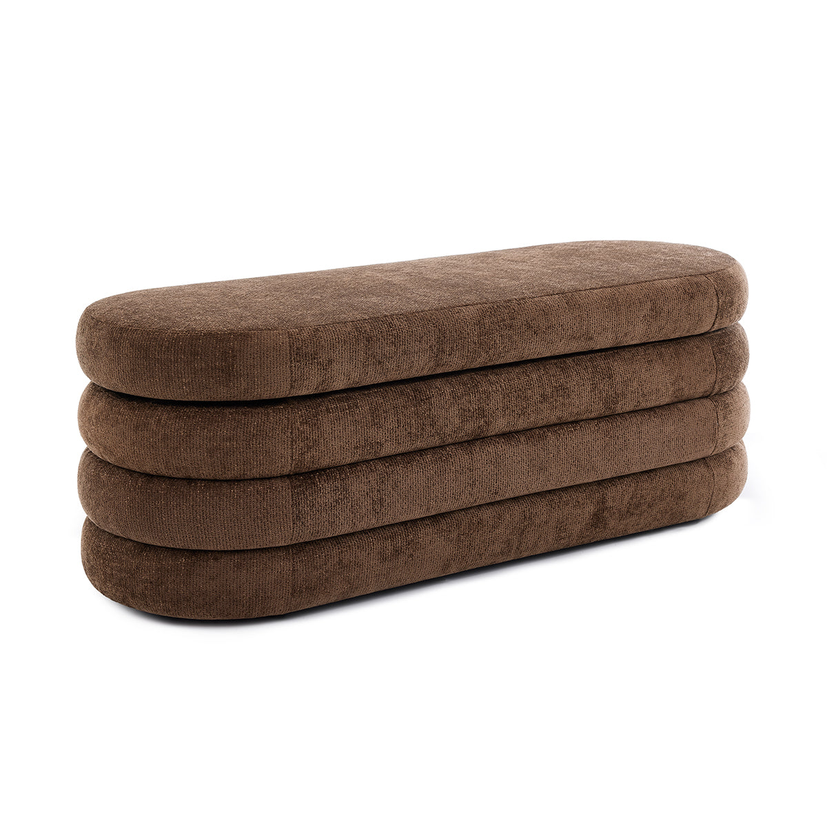 Mecca Oval Storage Ottoman