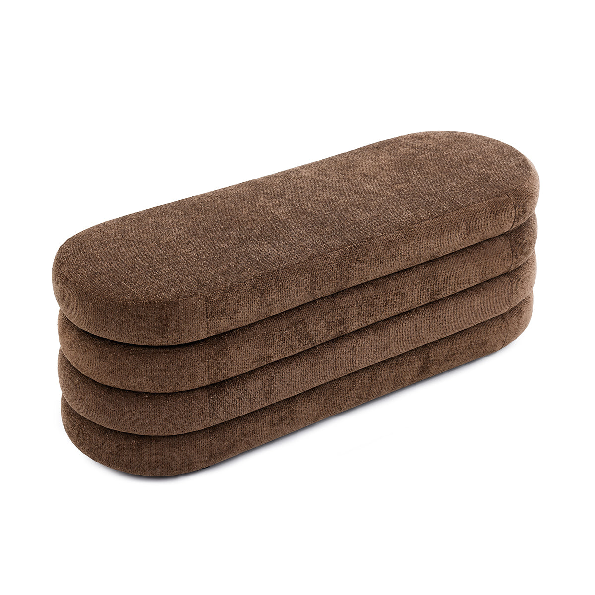 Mecca Oval Storage Ottoman