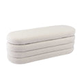 Mecca Oval Storage Ottoman