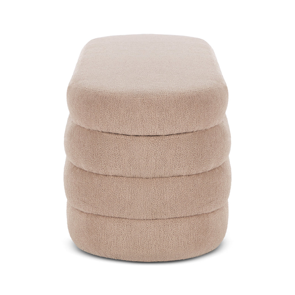 Mecca Oval Storage Ottoman