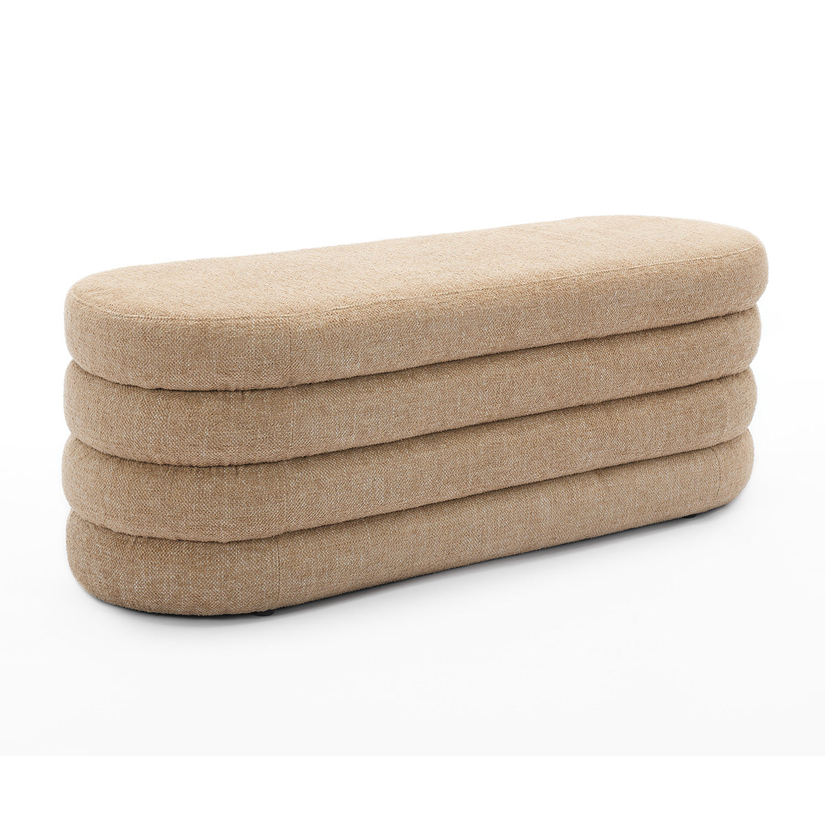 Mecca Oval Storage Ottoman