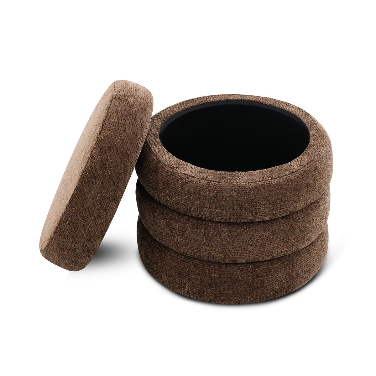 Mecca Round Storage Ottoman