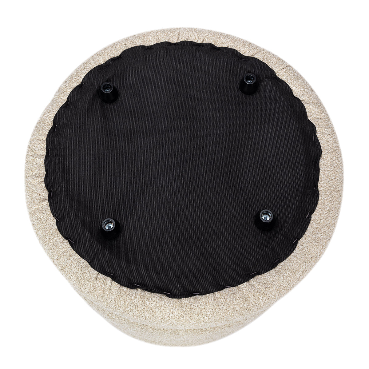 Mecca Round Storage Ottoman