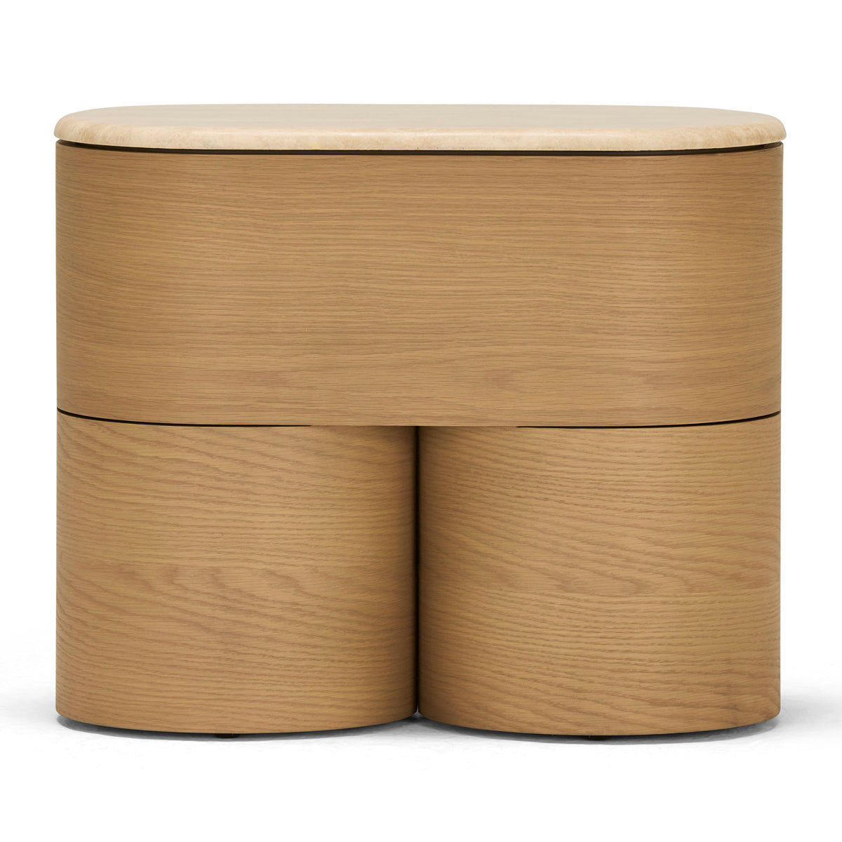 Fin Bedside Table
