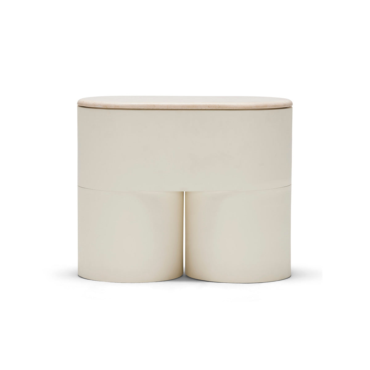 Fin Bedside Table